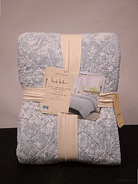 Artelierhicole Miller COTTON LINEN BLEND VINTAGE WASHED BEDDINGFULL/QUEEN New