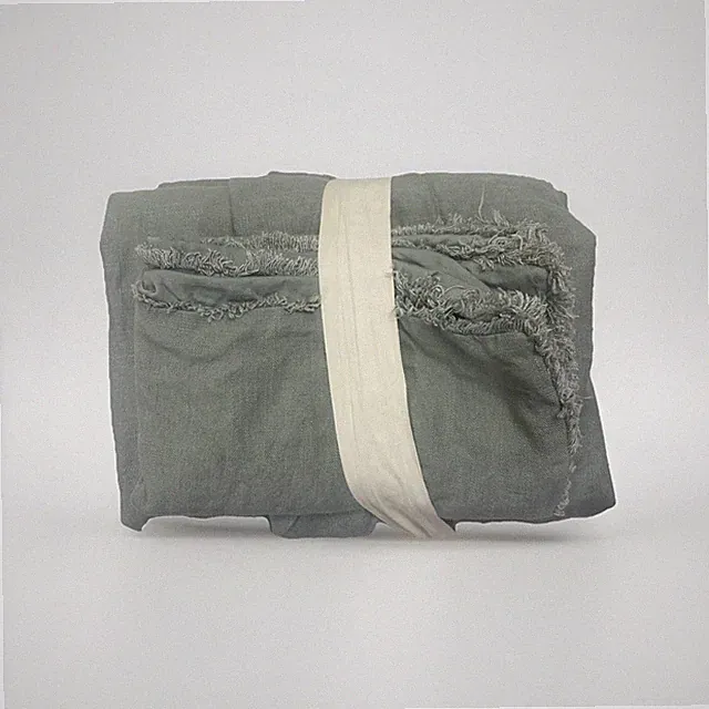 Casaluna - Full/Queen Heavyweight Linen Blend Duvet Cover Set