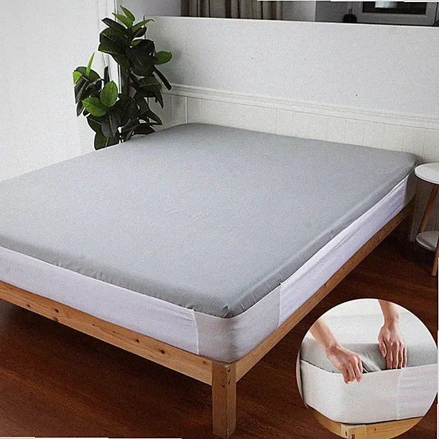 Fitted Bed Straps Sturdy Bed Strap Holder Bedroom Fasteners Keep Sheets in Pl...