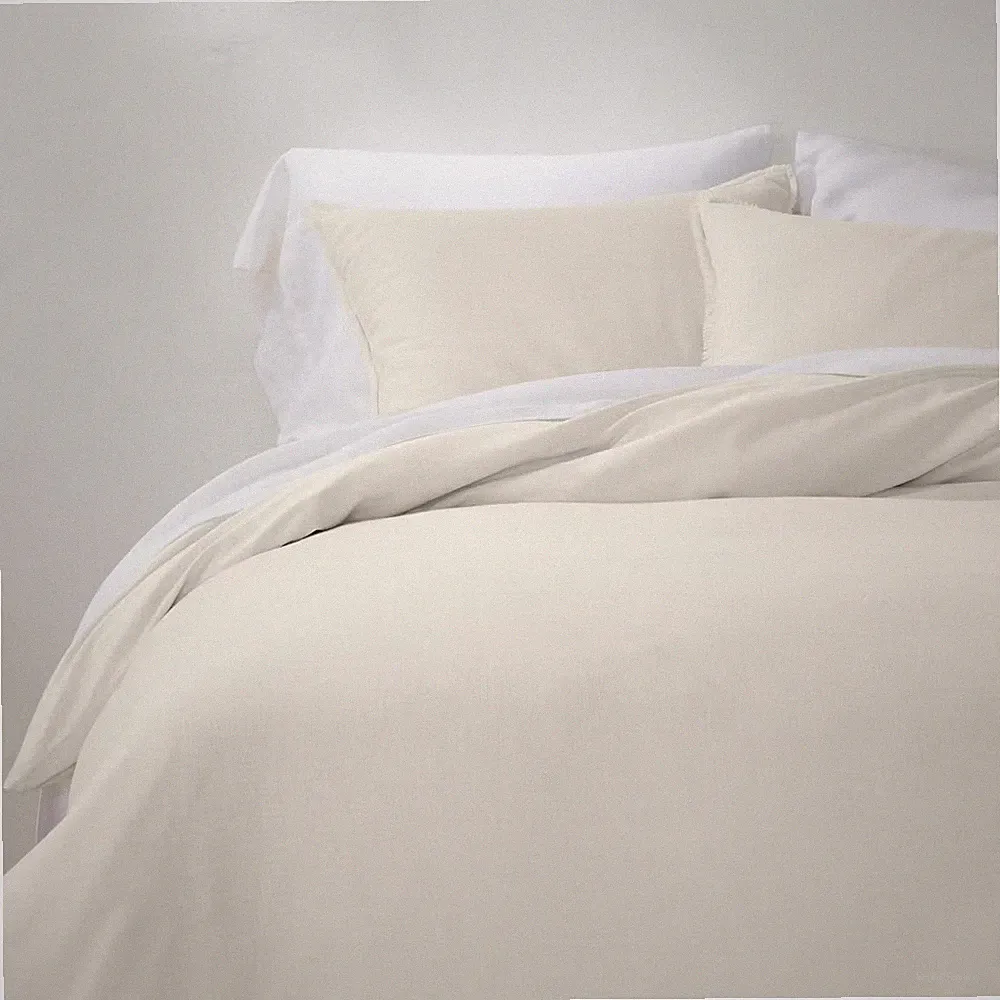 Heavyweight Linen Blend Duvet Cover & Sham Set - Casaluna