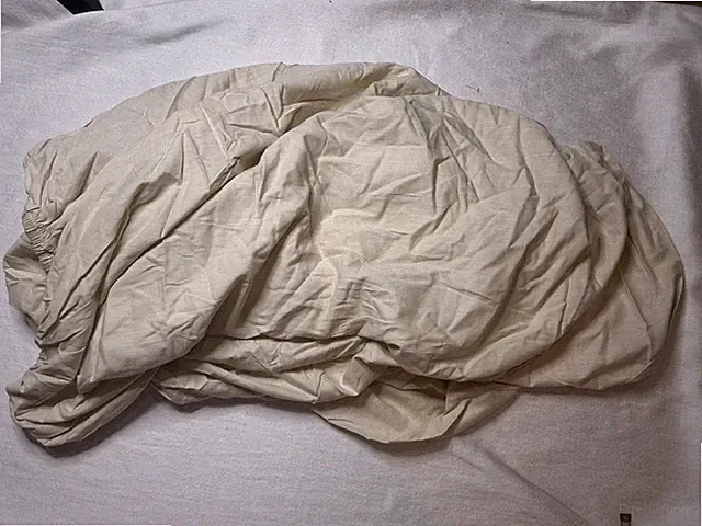 King Lyocell/Cotton/Linen Blend Sheet Fitted KING Hearth & Hand with Magnolia